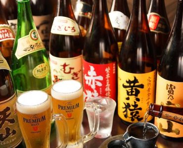 ご宴会コース 全席個室 居酒屋 あや鶏 博多駅筑紫口店 九州の地酒が味わえる飲み放題を多数ご用意